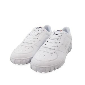 ellesse Tanker Lo Leather Womens White Dark Blue
